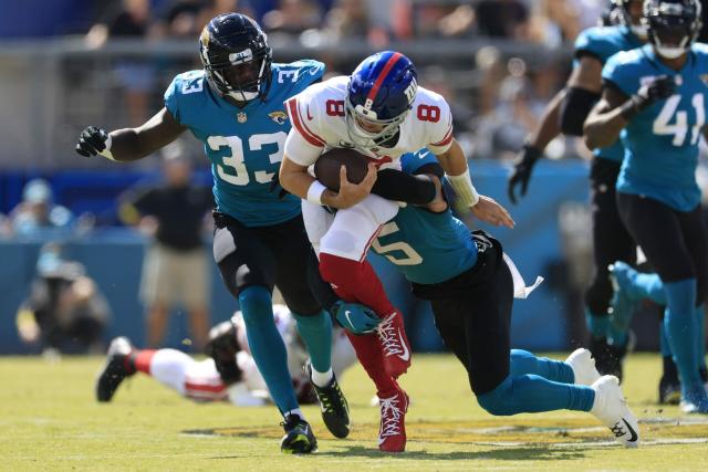 Giants 23, Jaguars 17: Jacksonville comes up one yard short