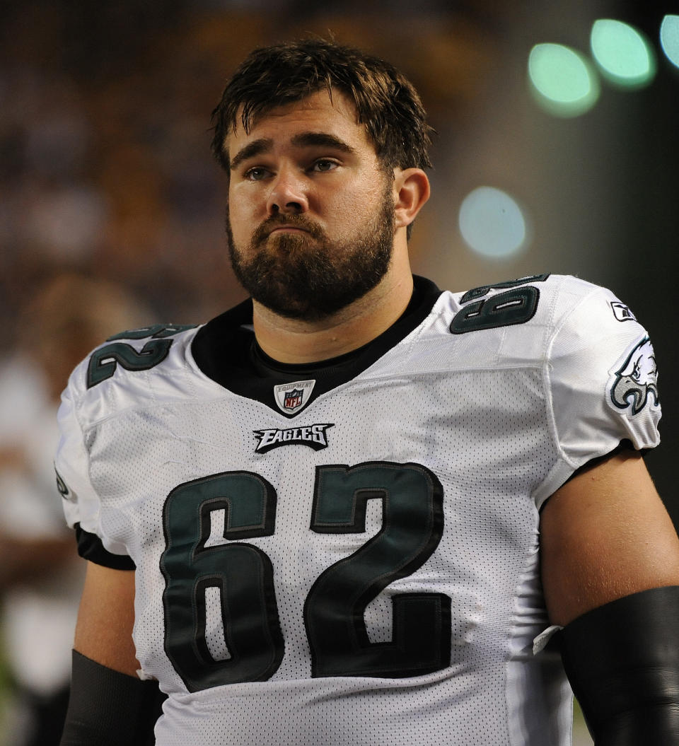 Closeup of Jason Kelce