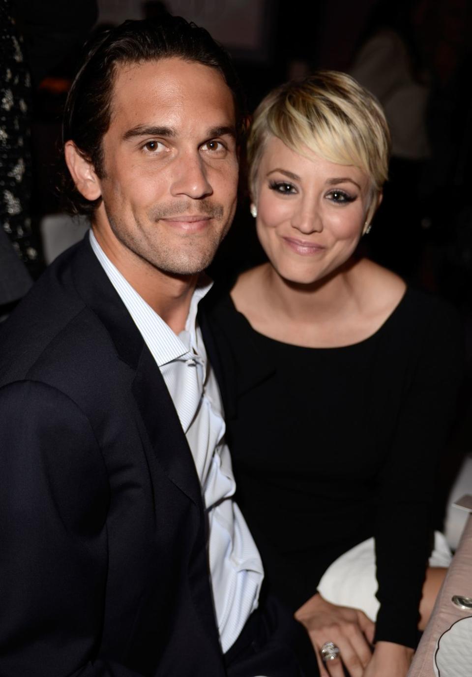 Kaley Cuoco and Ryan Sweeting