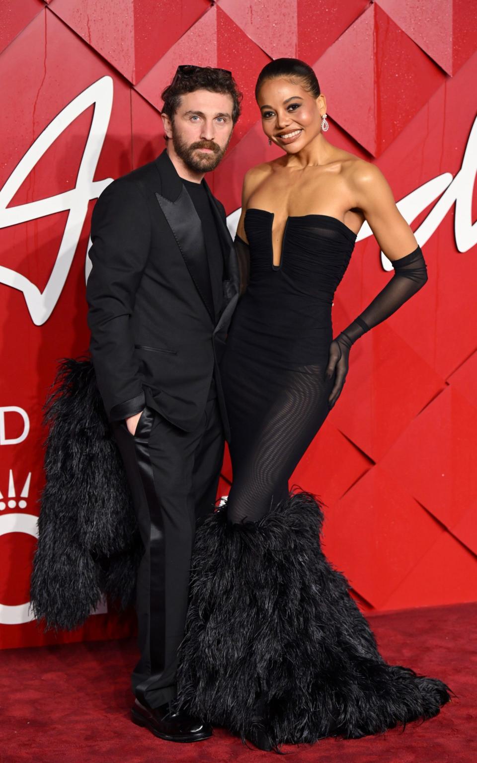 Ο David Koma και η Emma Thynn παρακολούθησαν τα Fashion Awards στο Royal Albert Hall πέρυσι
