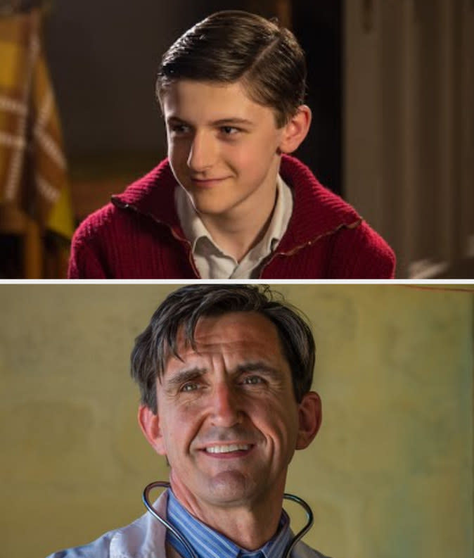 <div><p>"Dr. Turner and Timothy look just alike! I firmly believed they were related in real life for years. I was a bit upset when I found out they weren't actually family; their chemistry is so good on the show!"</p><p>—<a href="https://www.buzzfeed.com/broadwaybby" rel="nofollow noopener" target="_blank" data-ylk="slk:broadwaybby;elm:context_link;itc:0;sec:content-canvas" class="link ">broadwaybby</a></p></div><span> PBS</span>