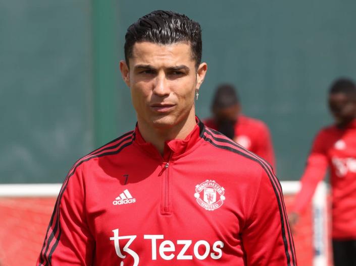 Manchester United are uncertain as to when Ronaldo will return (Manchester United via Getty Images)