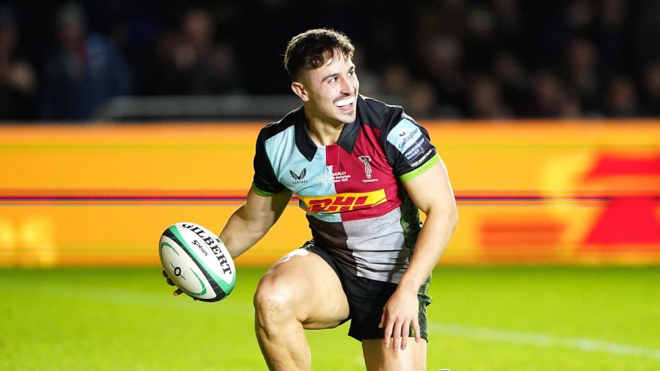 Harlequins coach Tabai Matson believes that his in-form star Cadan Murley has what it takes to be an international winger for England. Credit: Alamy