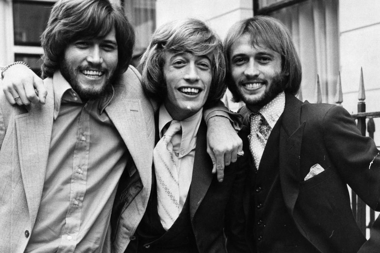 Brothers Barry, Robin and Maurice Gibb (from left to right) from the Bee Gees: Sydney O'Meara/Getty Images