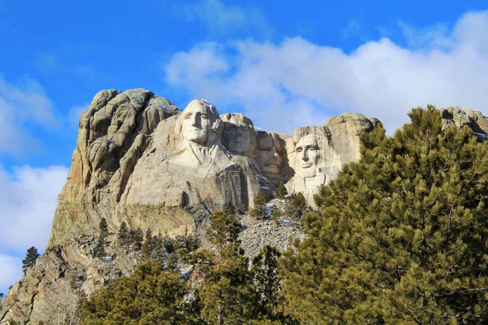 Mount Rushmore.