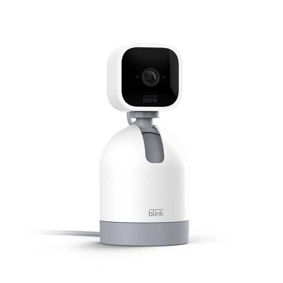 Blink Mini Pan Tilt Camera. Image via Amazon.