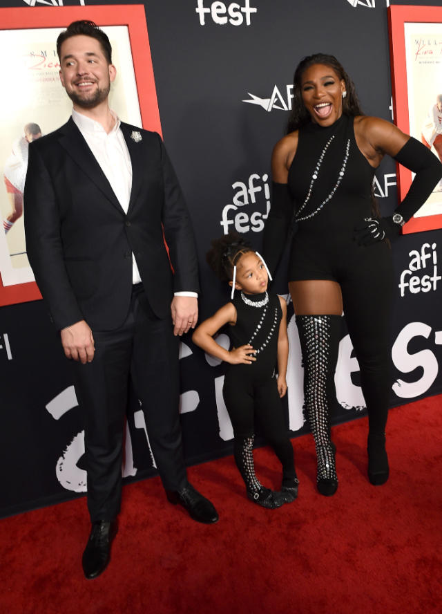 Serena Williams' daughter Olympia is twinning with mom at her 1st red carpet