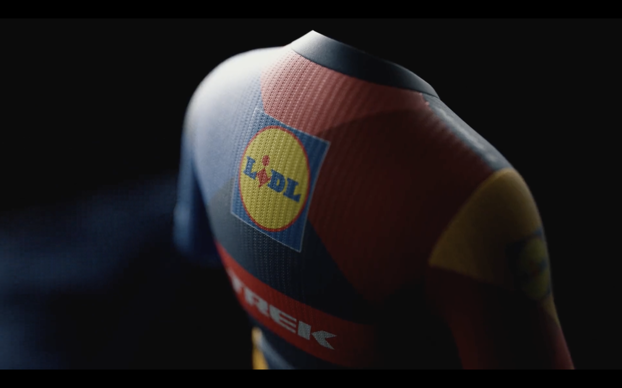  A teaser image of the new Lidl-Trek jersey 