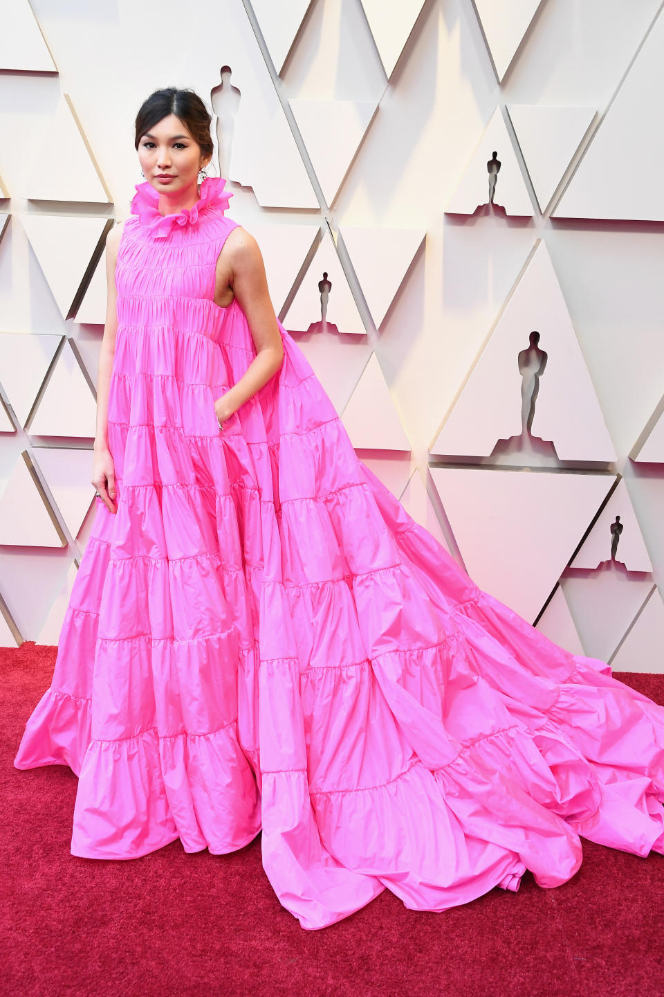 Gemma Chan at the Oscars 2019