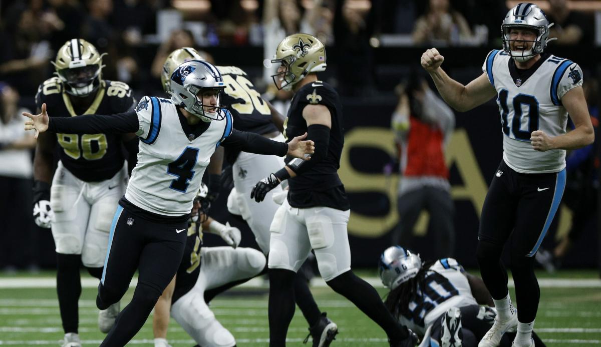 Falcons, Panthers meet attempting to climb NFC South standings