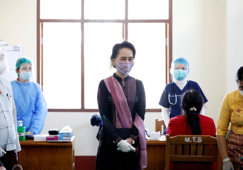 Myanmar starts vaccinating frontline medical workers