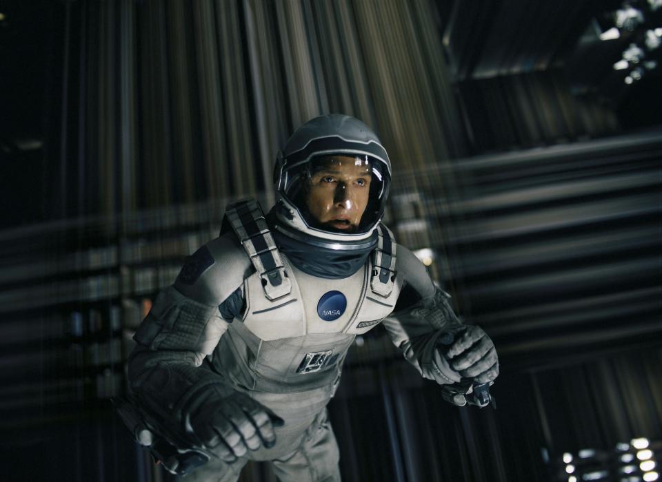 Matthew McConaughey plays an astronaut who learns about the mind-bending reality of deep space in "Interstellar."