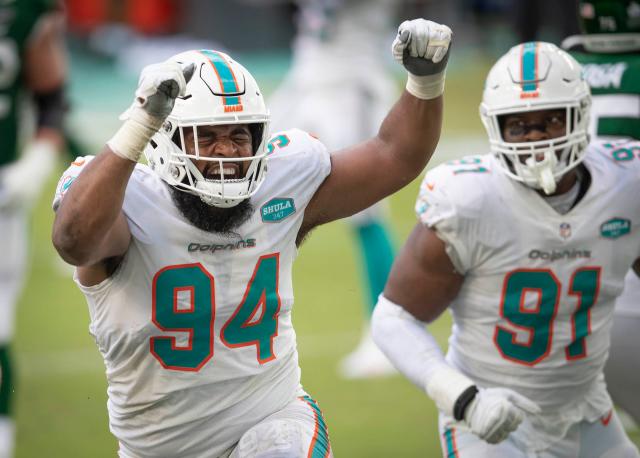 Watch: Christian Wilkins mic'd up in Dolphins' win over Raiders