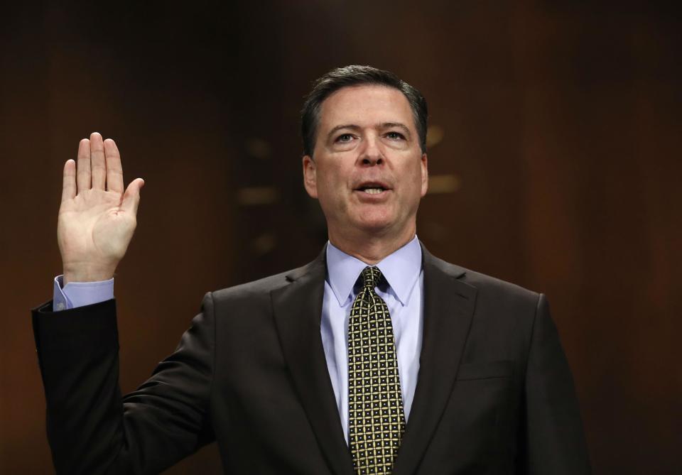 Former FBI director James Comey to testify in open session before Senate Intelligence Committee