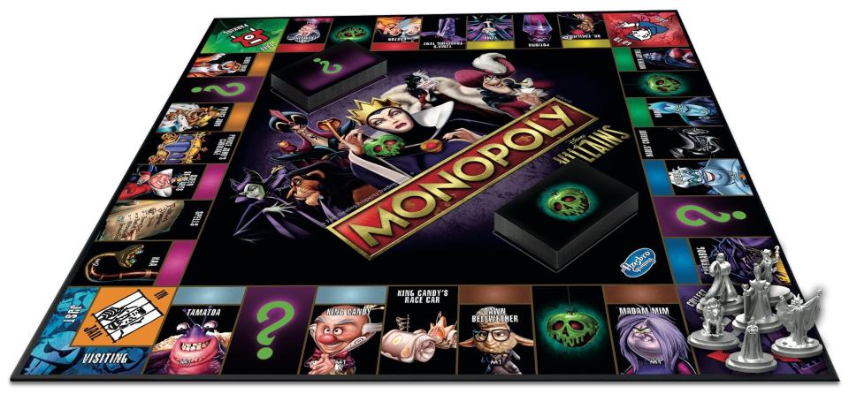 monopoly disney villains board game