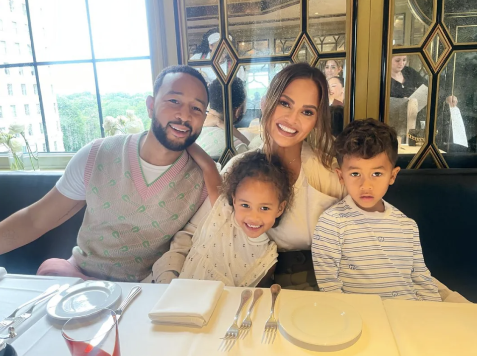 Chrissy Teigen and John Legend already share daughter Luna and son Miles. (Photo: Instagram)