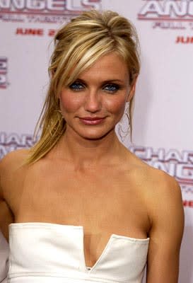Cameron Diaz at the LA premiere of Columbia's Charlie's Angels: Full Throttle