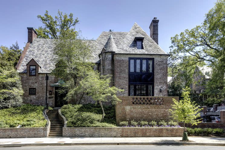 The brick home in the Kalorama neighborhood. (Photo: WFP)