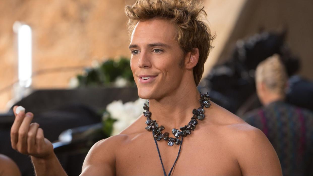  Sam Claflin in The Hunger Games: Catching Fire. 