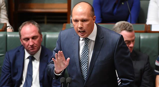 Immigration minister Peter Dutton. Source: AAP