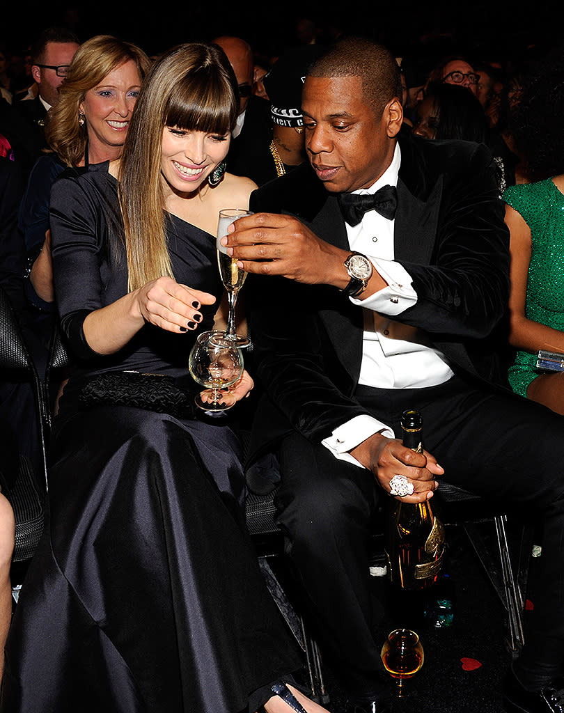 Jessica Biel, Jay-Z