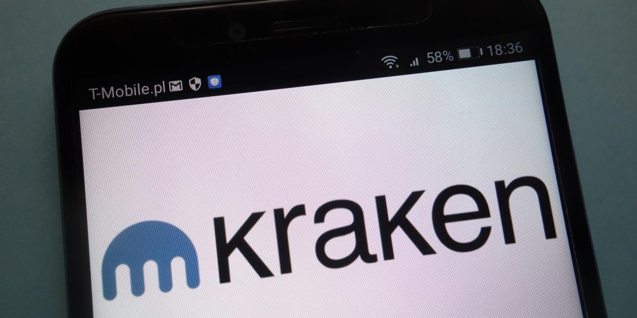 Kraken on a phone