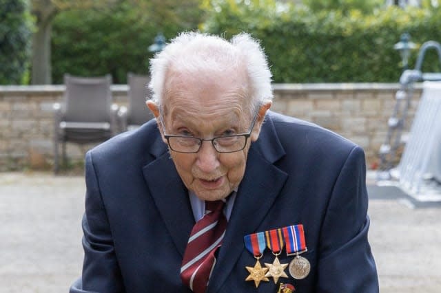 Veteran, 99, raises more than £5m for NHS with garden challenge