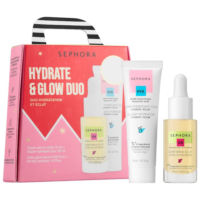 Sephora Collection Hydrate + Glow Set. Image via Sephora.