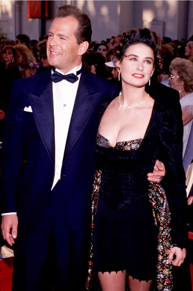 Bruce Willis and Demi Moore | Ron Wolfson/WireImage