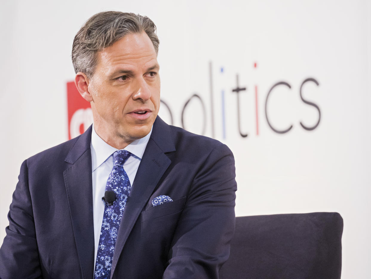 Jake Tapper riss bei einem Interview der Geduldsfaden. (Photo by Colin Young-Wolff/Invision/AP)