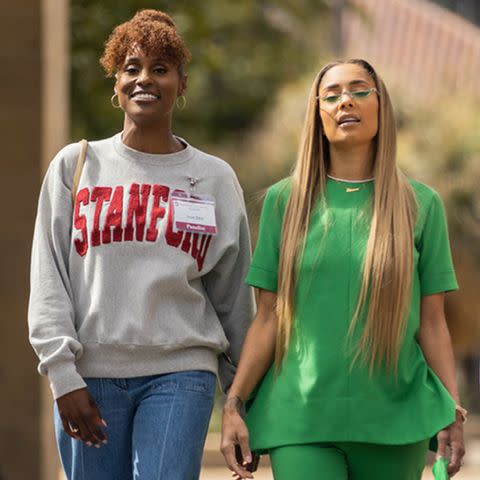 Raymond Liu / HBO (L) Issa Rae and Amanda Seales on 'Insecure'