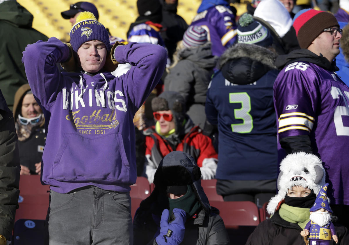 Vikings fans reacting to the heartbreaking last-second ...