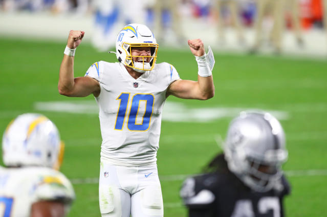 NFL Fans React To Chargers QB Justin Herbert Looking Nearly