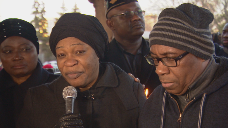 Dozens mourn Etobicoke murder victim at candelight vigil