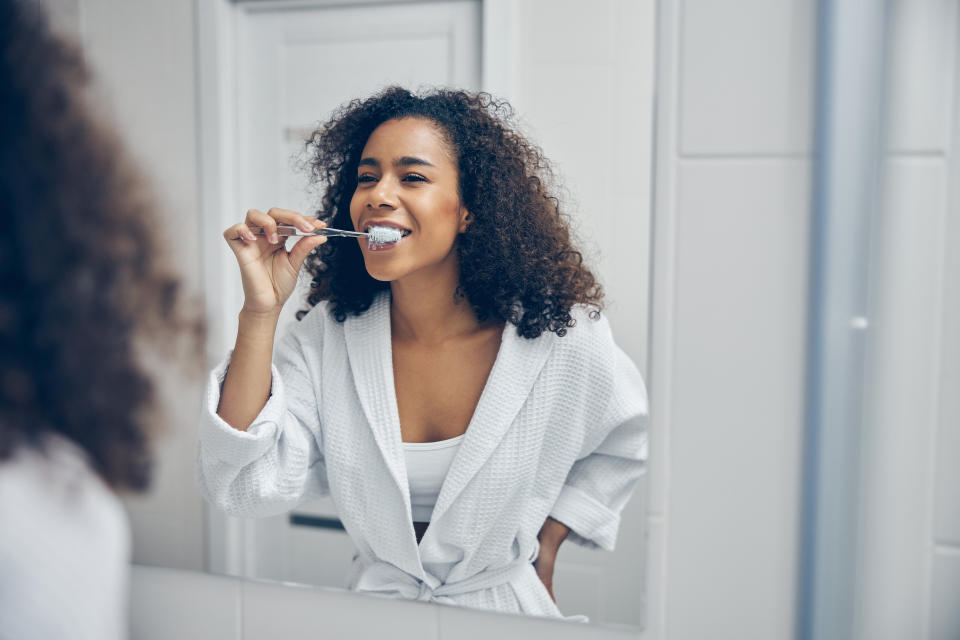 Remember to set up a timer for two minutes for the best brush.  (Photo: Svitlana Hulko via Getty Images)