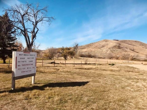 The site where the Lebret Indian Residential School used to stand.  (Ntawnis Piapot/CBC - image credit)