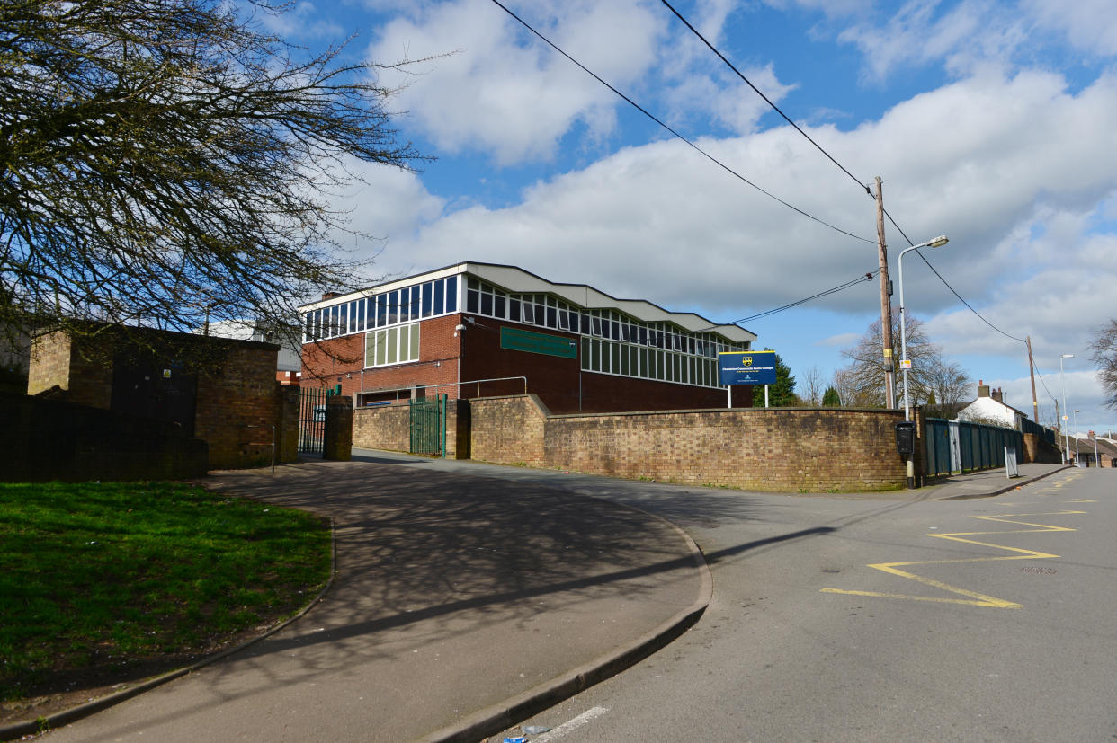 The assualt happened outside Chesterton Community Sports College. (Reach)