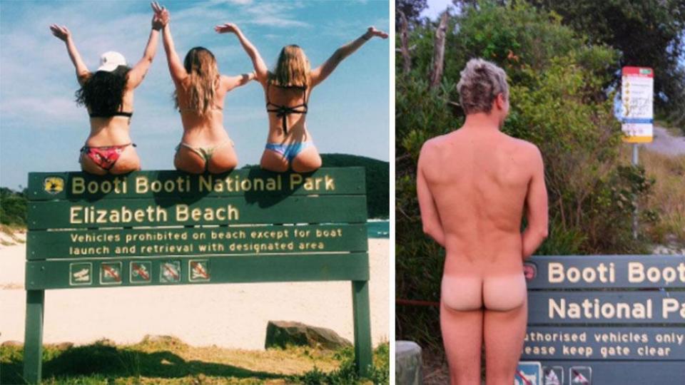 The Aussie national park where people can't help stripping off