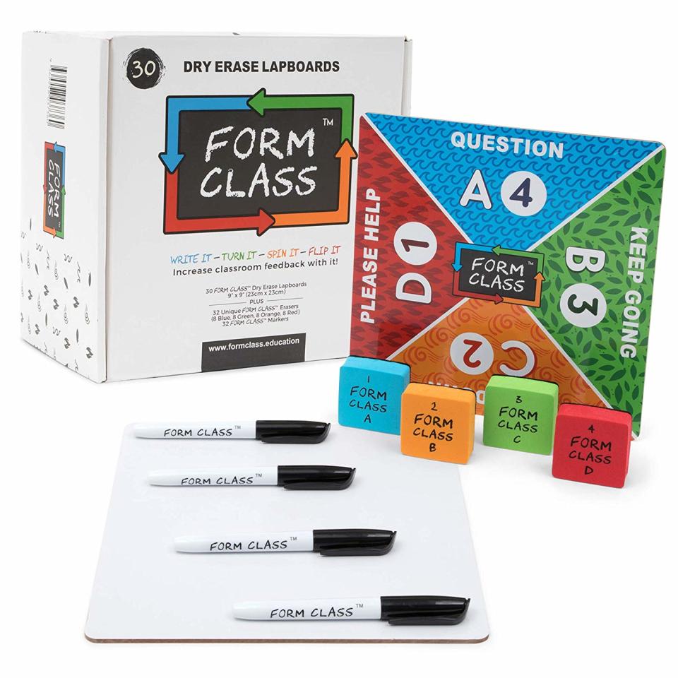 FORM CLASS Dry Erase Lapboards (Photo: Amazon)