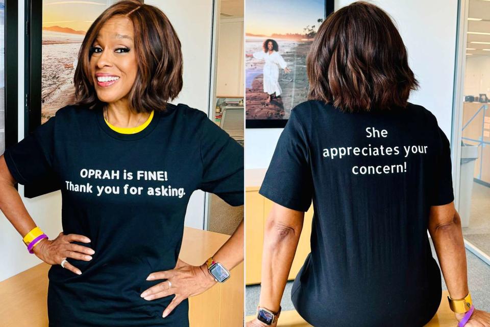 <p>Gayle King/Instagram</p> Gayle King