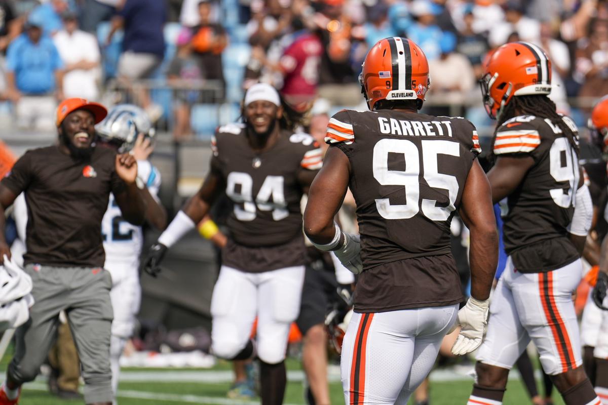 No rush: Browns' Garrett not eyeing sacks record, only Jets – News-Herald