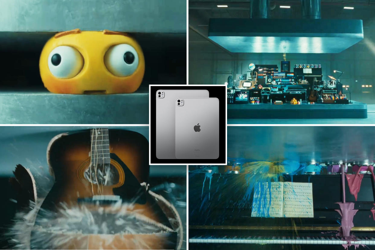 Apple iPad Pro commercial