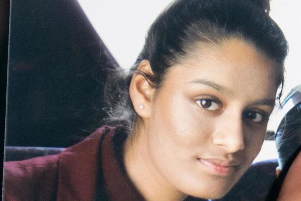 Shamima Begum when she was 15 and fled to join IS (PA)