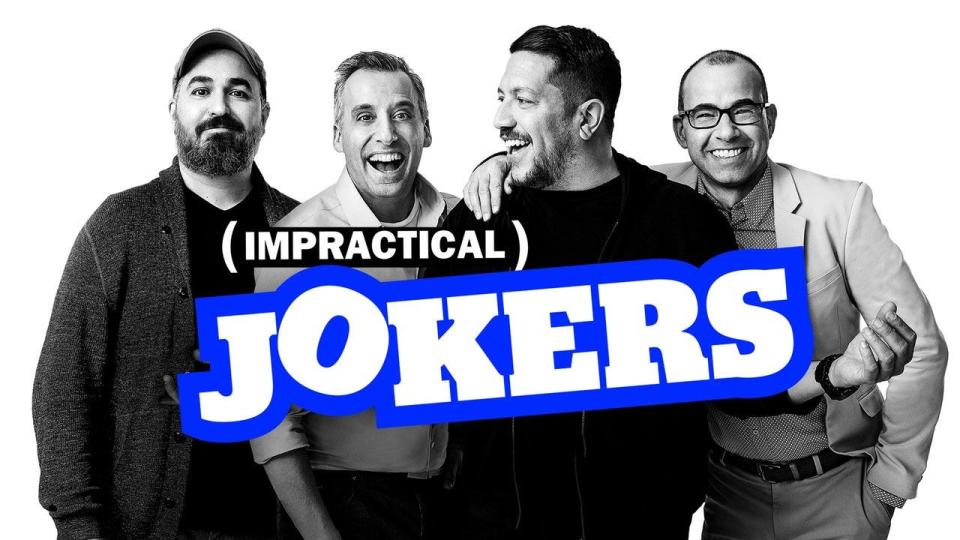 Brian Quinn, left, Joe Gatto, Sal Vulcano and James Murray of "Impractical Jokers."