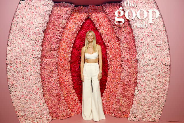 <p>Rachel Murray/Getty</p> Gwyneth Paltrow at a special screening of Goop docuseries "the goop lab" in Los Angeles in 2020.