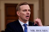 Fiona Hill and David Holmes testify in front of the House Intelligence Committee hearing as part of Trump impeachment inquiry on Capitol Hill in Washington