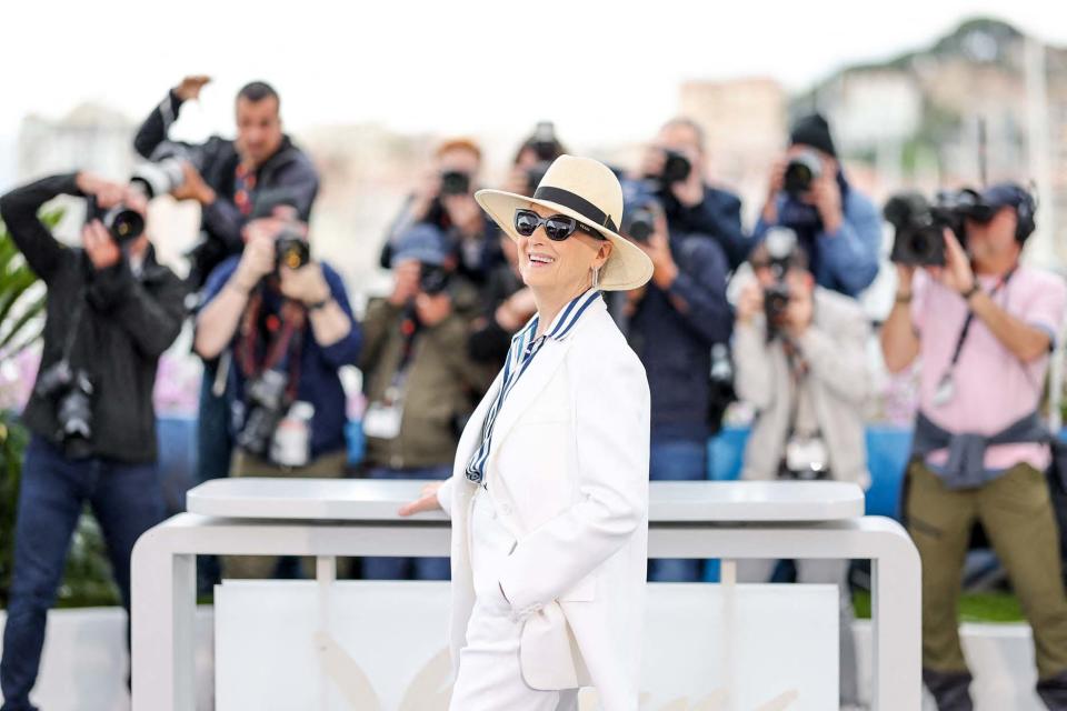 Meryl Streep lors du photocall à Cannes