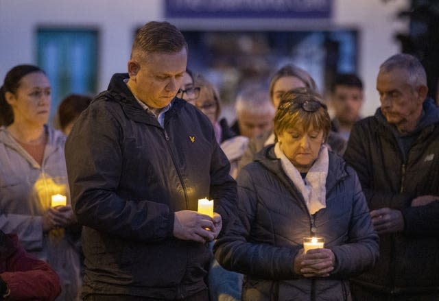 Explosion at Donegal service station