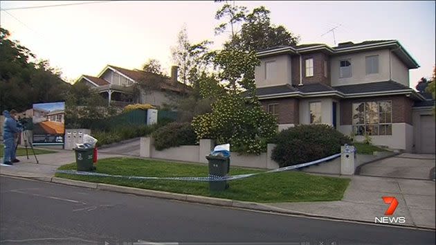 Bailey was urged by homicide detectives to come forward after the Mont Albert flat he and his 59-year-old mother shared was searched on Wednesday. Photo: 7 News