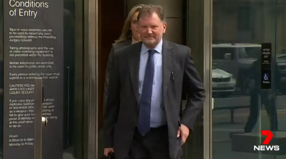 Mr Ristevski went to meet with criminal defence lawyer Rob Stary on Wednesday morning. Source: 7 News